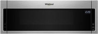 Whirlpool® 1.1 Cu. Ft. Black On Stainless Over The Range Microwave