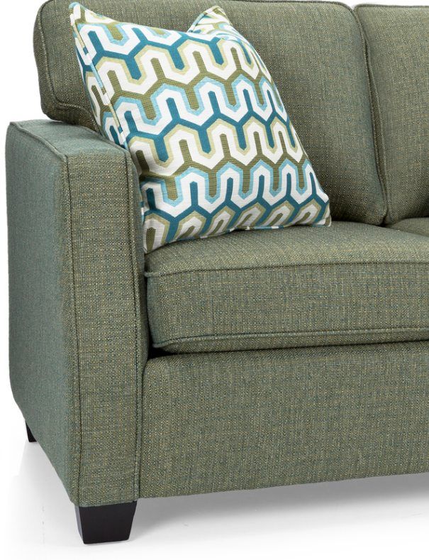 Decor-Rest® Furniture LTD 2570 Green Loveseat 2