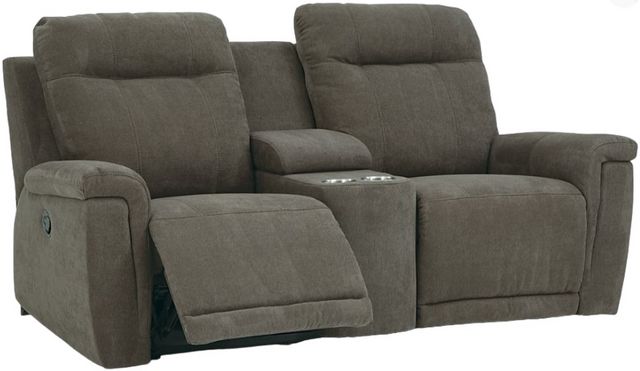 Palliser® Furniture Customizable Westpoint Manual Reclining Loveseat with Console-1