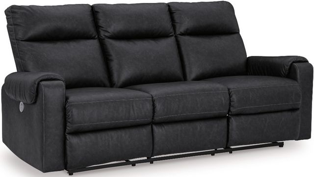 Signature Design by Ashley® Axtellton Carbon Power Reclining Sofa ...