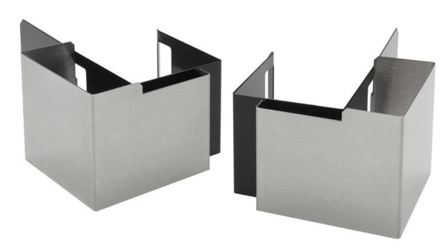 Wolf®  3" Stainless Steel Rear Caster Covers 0