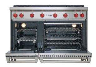Wolf® 48" Stainless Steel Pro Style Gas Range-2