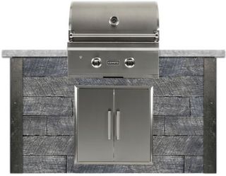 Coyote Outdoor Living 5' Stone Gray Grill Island