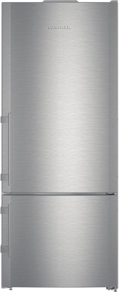 Liebherr 14.6 Cu. Ft. Bottom Freezer Refrigerator-Stainless Steel-0