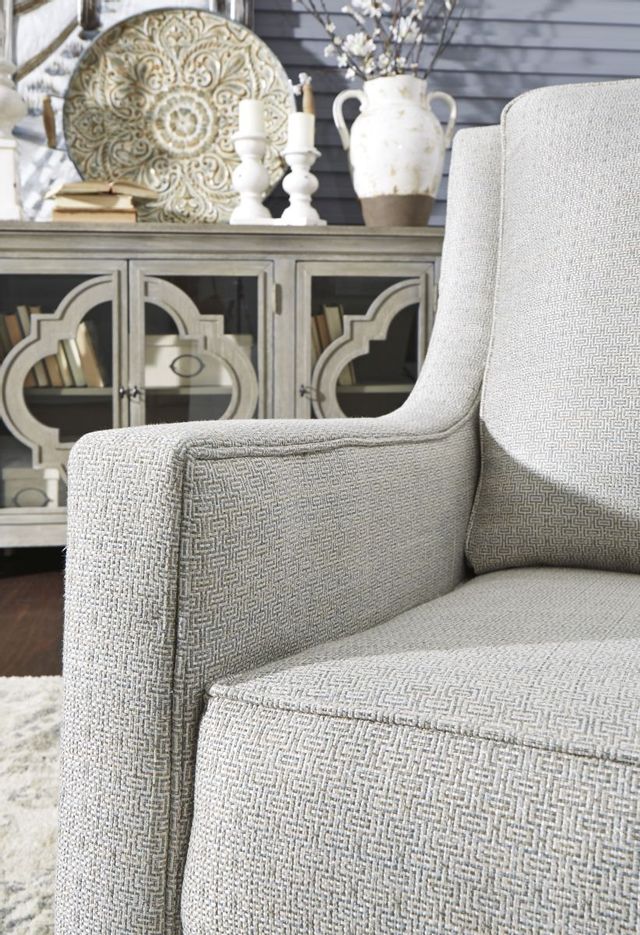 Signature Design by Ashley® Kambria Frost Swivel Glider Accent Chair 3