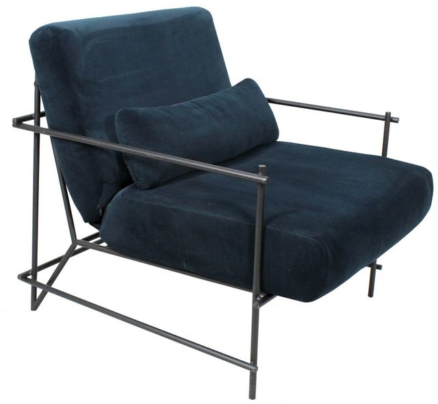 Moe's Home Collection Collins Blue Arm Chair 4