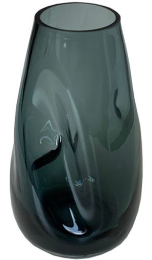 Mill Street® Teal Blue Glass Vase
