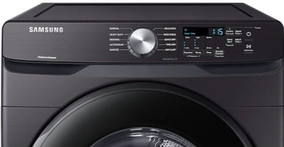 Samsung 7.5 Cu. Ft. Black Stainless Steel Front Load Electric Dryer 4