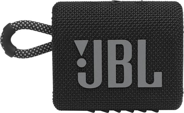 JBL® Go 3 Black Wireless Portable Speaker