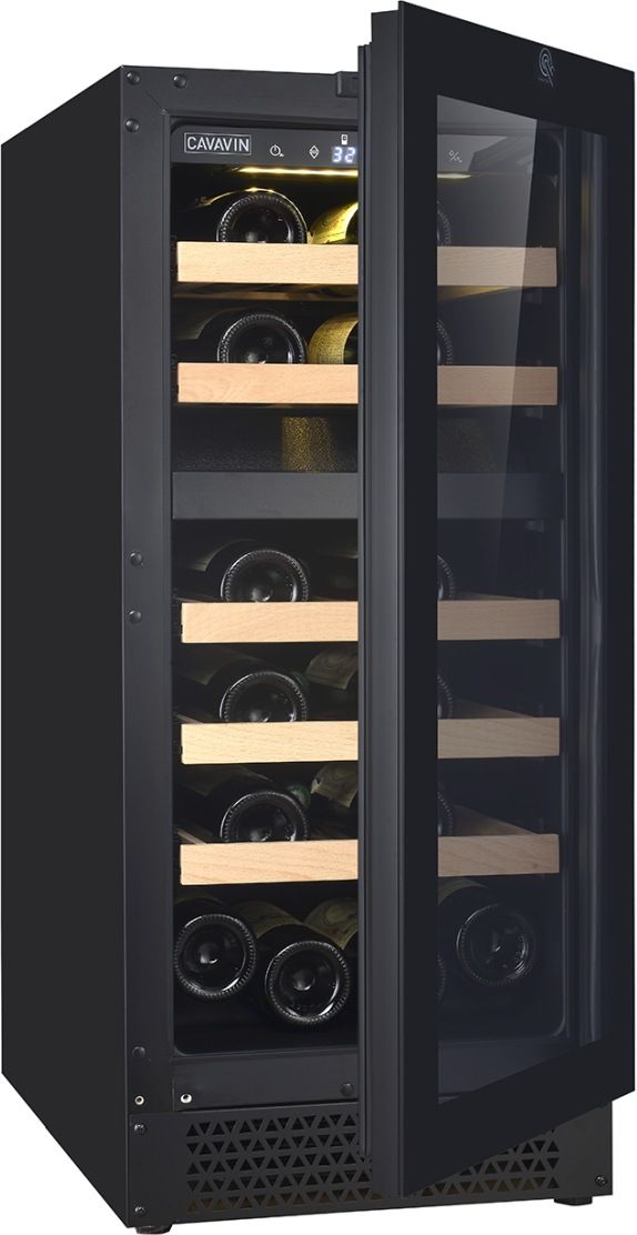 CAVAVIN Vinoa Collection 15"  Black Wine Cooler 2