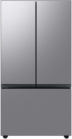 Samsung Bespoke 24 Cu. Ft. Stainless Steel Counter Depth 3-Door French Door Refrigerator with Beverage Center™