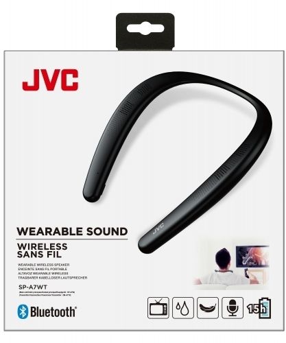 JVC Black Wearable Wireless Neckband Speaker 2