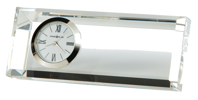Howard Miller® Prism Crystal Tabletop Clock