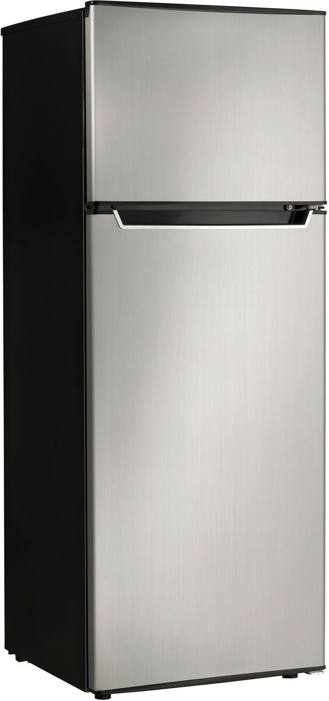 Danby® 7.3 Cu. Ft. Black/Stainless Steel Top Freezer Refrigerator 3
