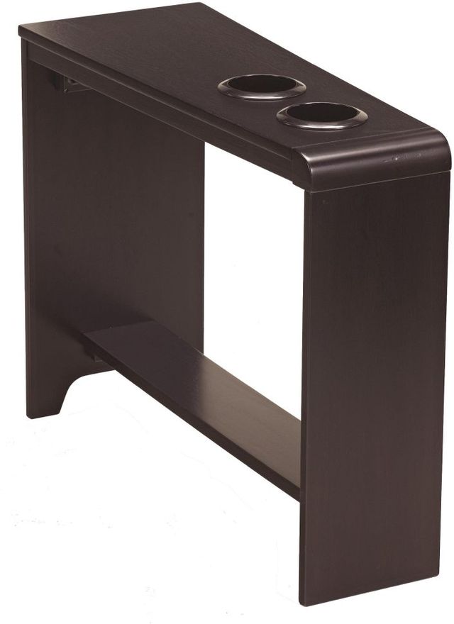 Signature Design by Ashley® Carlyle Almost Black Chair Side End Table