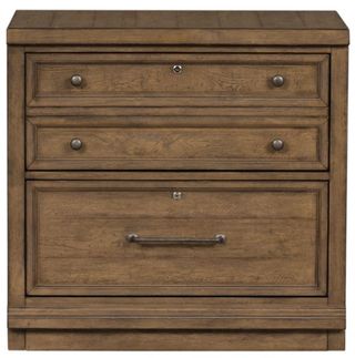 Liberty Furniture Harvest Home Light Brown Bunching Lateral File Cabinet