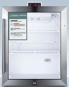 Accucold® by Summit® 2.1 Cu. Ft. Stainless Steel Beverage Center
