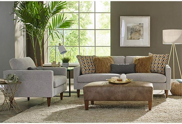 Best Home Furnishings® Trafton Riverloom Sofa With 2 Pillows 5