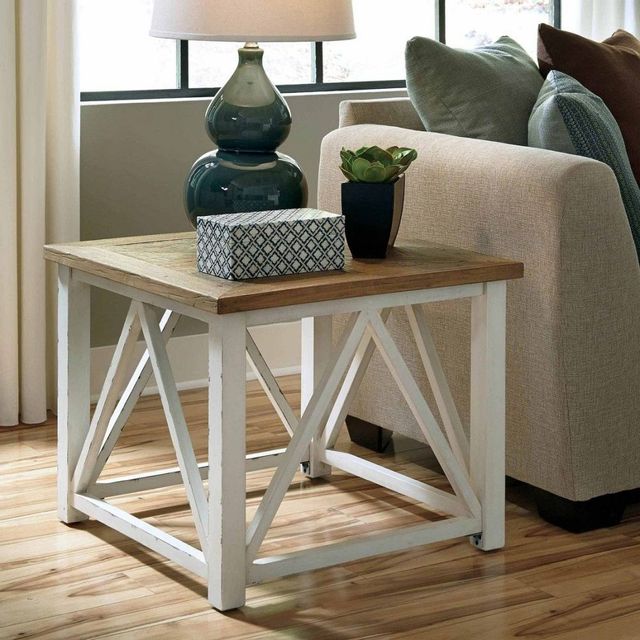 Signature Design by Ashley® Marshone Two Tone End Table 2