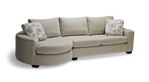 Stylus Furniture Cannon One Arm Loveseat