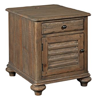 Kincaid Weatherford-Heather Collection Chairside Table