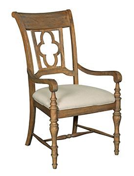 Kincaid Weatherford-Heather Collection Arm Chair