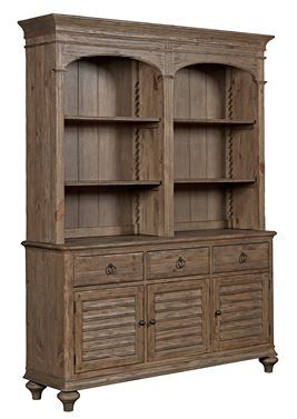Kincaid Furniture Weatherford-Heather Hastings Open Hutch and Buffet
