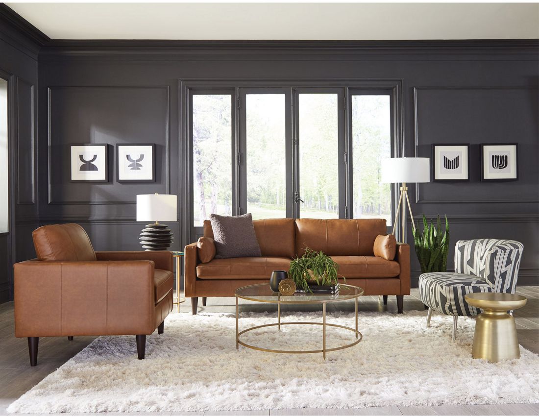 Best® Home Furnishings Trafton Leather Sofa | Colder's | Milwaukee Area