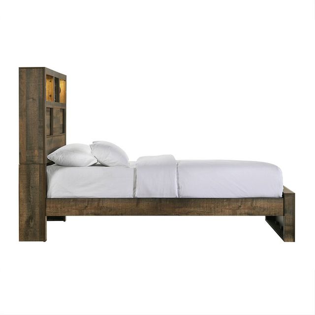 Elements Bailey Twin Music Bed with Shelving-2