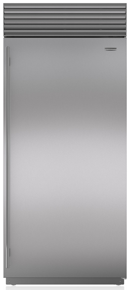 Sub-Zero® 22.6 Cu. Ft. Stainless Steel Upright Freezer-BI-36F/S/TH-RH