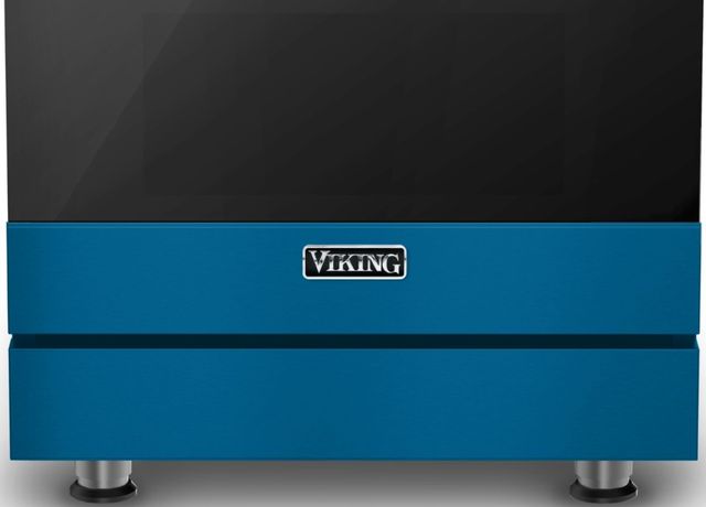 Viking® 3 Series 30" Alluvial Blue Free Standing Natural Gas Range 29