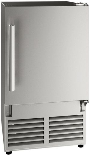 U-Line®  ADA Series 14" 23 lb. Stainless Solid Ice Maker