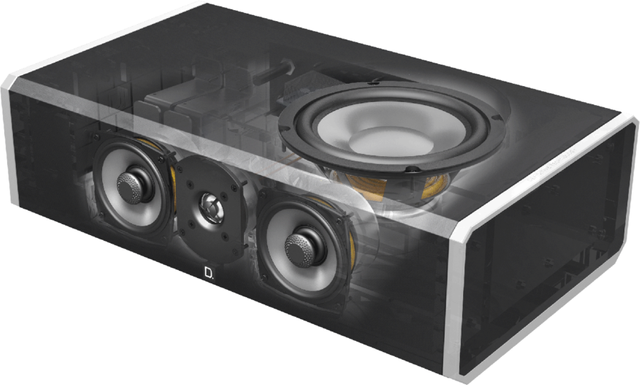 Definitive Technology® BP9000 Series 4.5" Black Center Channel Speaker 5