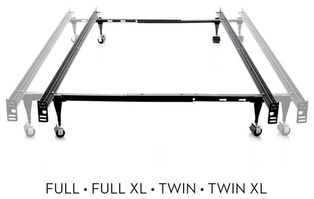 Malouf® Structures® Rug Roller Full/Twin LT Adjustable Bed Frame 1