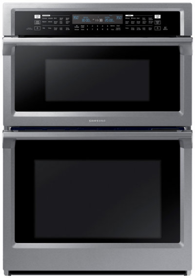 Samsung 30" Stainless Steel Microwave Combination Wall Oven-NQ70M6650DS