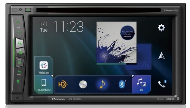 Pioneer AVIC-W6500NEX Flagship In-Dash Navigation AV Receiver with 6.2" WVGA Clear Resistive Touchscreen Display