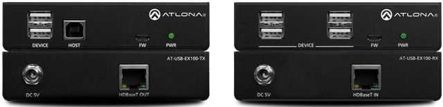 Atlona® USB 2.0 Extender Kit Over Category Cable 0