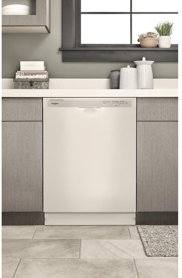 Whirlpool® 24" Biscuit Front Control Built In Dishwasher 9