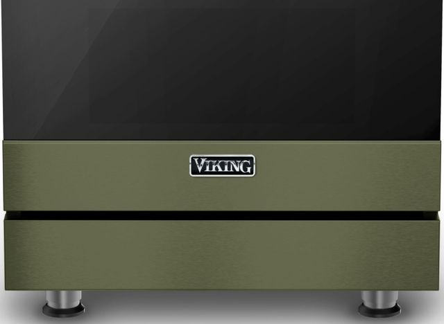 Viking® 3 Series 30" Alluvial Blue Pro Style Dual Fuel Natural Gas Range 17