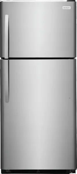 Frigidaire® 20.5 Cu. Ft. Stainless Steel Top Freezer Refrigerator