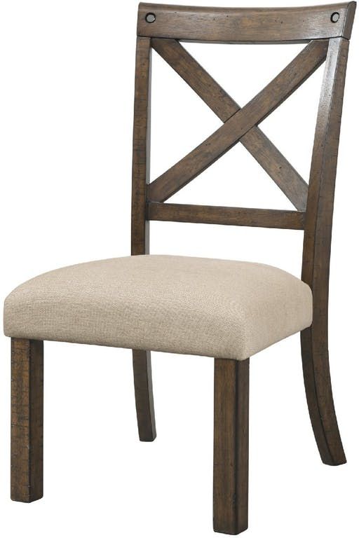 Elements International Franklin X-Back Side Chair