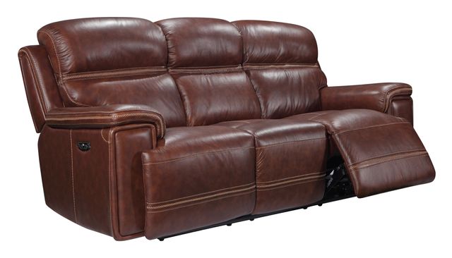 Leather Italia™ Fresno Brown Power Reclining Sofa 1