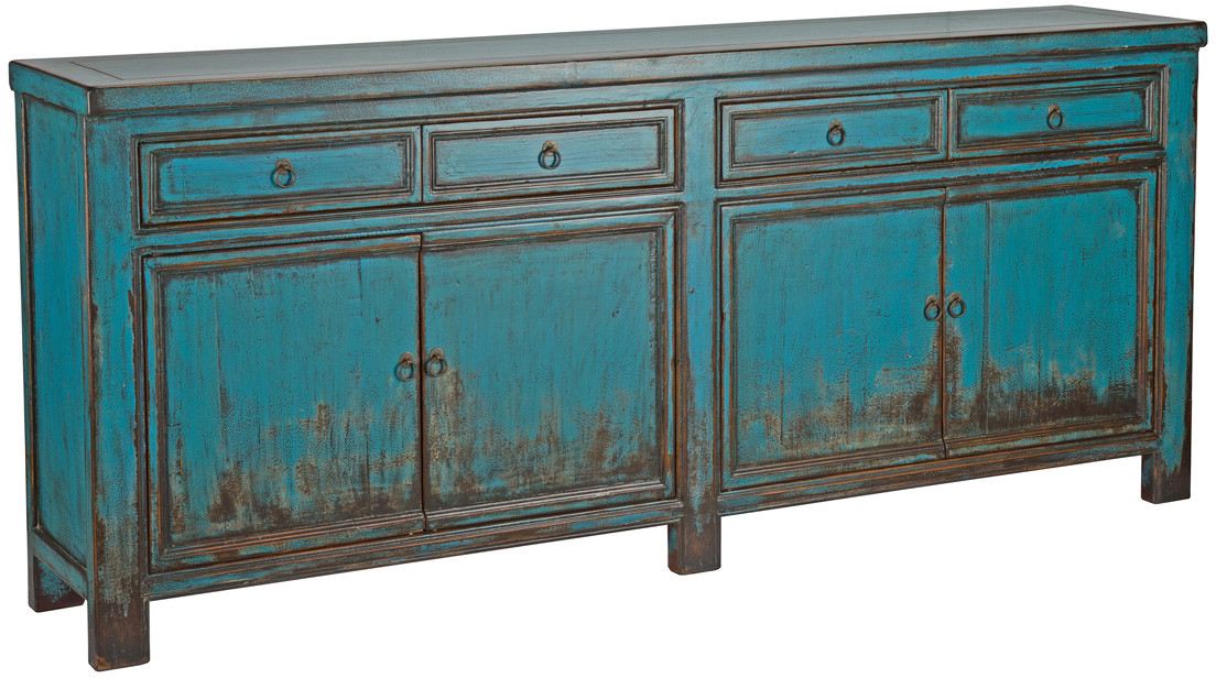 Classic Home Libbit Antique Blue Sideboard