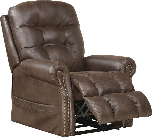 Catnapper® Ramsey Sable Power Lift Lay Flat Recliner with Heat and Massage 1