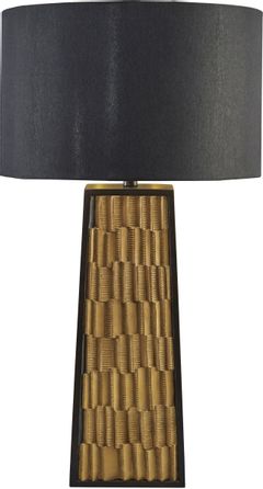 Mill Street® Dairson Black/Gold Poly Table Lamp
