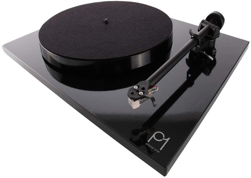 Rega Planar 1 Turntable-Gloss Black | Speaker Shop