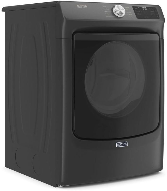Maytag® 7.3 Cu. Ft. Volcano Black Front Load Electric Dryer  4