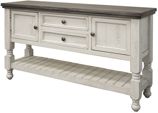 International Furniture Direct Stone Sofa Table-0