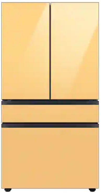 Samsung Bespoke 23 Cu. Ft. Custom Panel Ready French Door Refrigerator with Beverage Center™-1