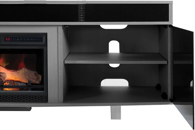 ClassicFlame® Enterprise Imperial Gray 72" TV Stand 3
